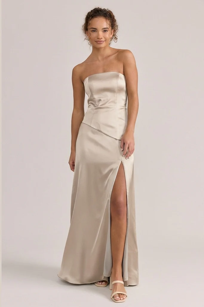 Lennox Satin Dress | Made To Order - Image 153