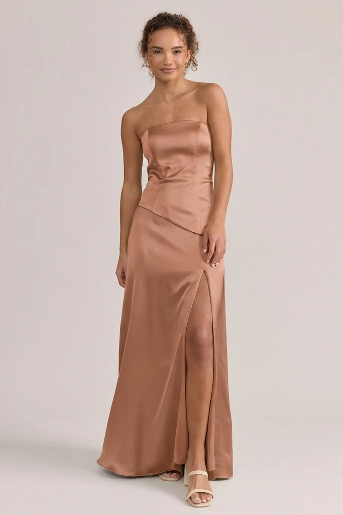 Lennox Satin Dress | Made To Order - Image 161