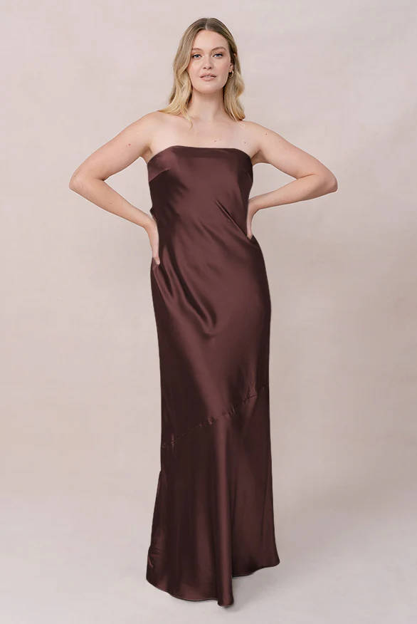 Leo Satin Dress | Made To Order - Image 107