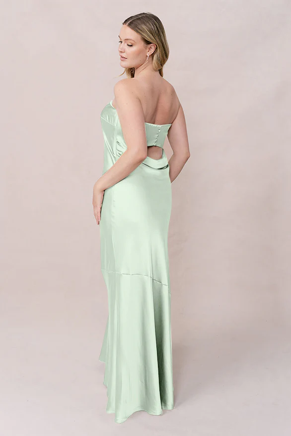 Leo Satin Dress | Made To Order - Image 124
