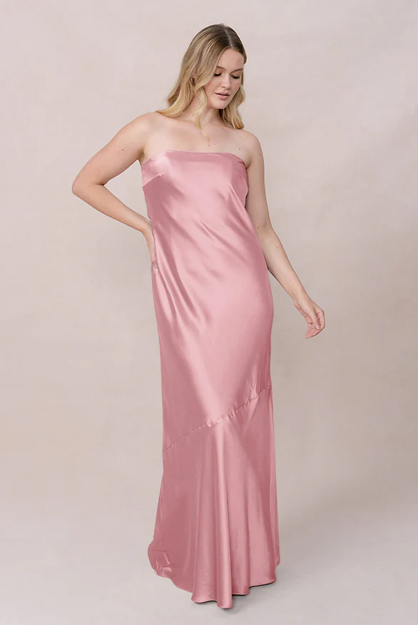 Leo Satin Dress | Made To Order - Image 135