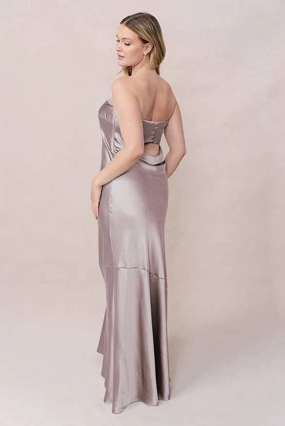 Leo Satin Dress | Made To Order - Image 150