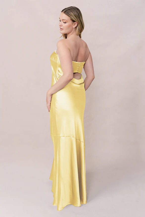 Leo Satin Dress | Made To Order - Image 158