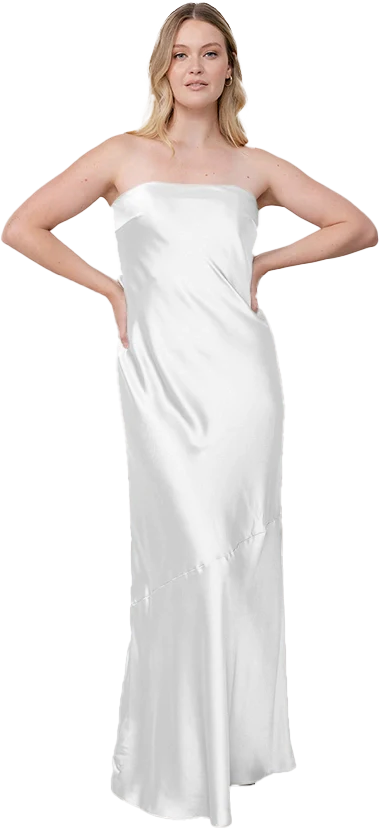 Leo Satin Dress | Made To Order - Image 163