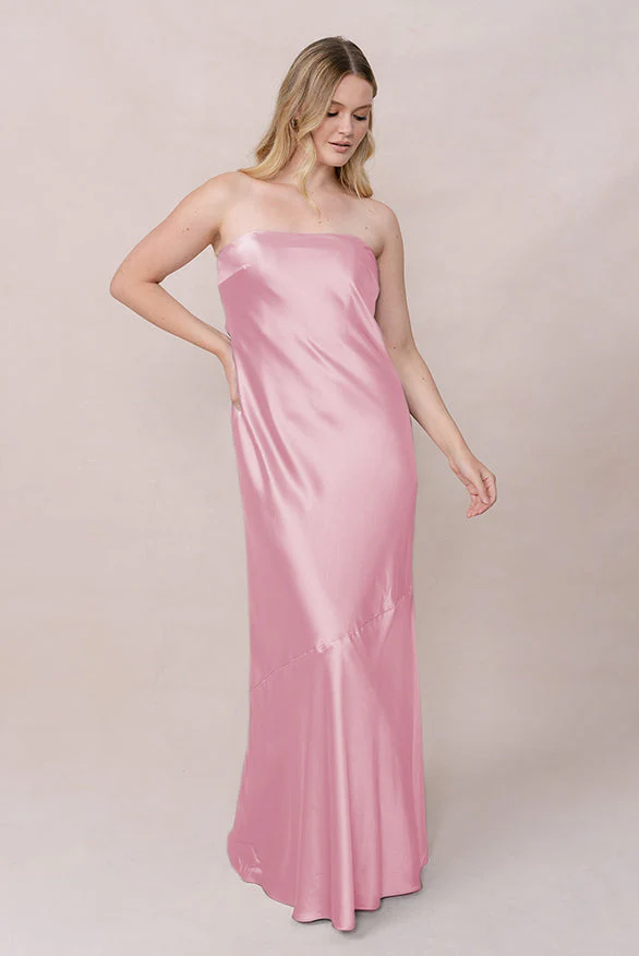 Leo Satin Dress | Made To Order - Image 171