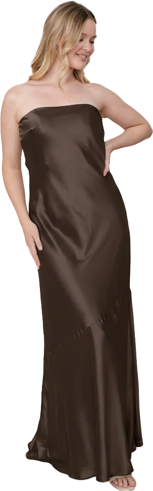 Leo Satin Dress | Made To Order - Image 180