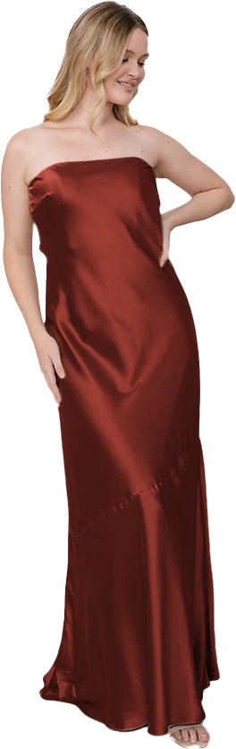 Leo Satin Dress | Made To Order - Image 55