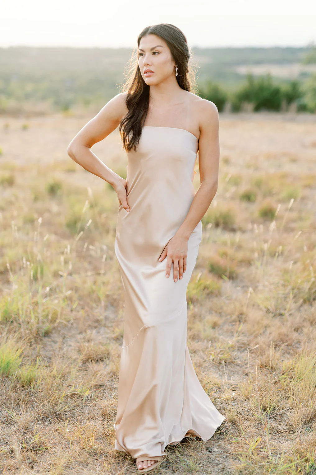 Leo Satin Dress | Made To Order - Image 8