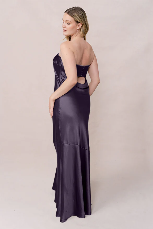 Leo Satin Dress | Made To Order - Image 82