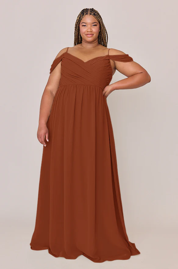 Lily Chiffon Dress | Made To Order - Image 142