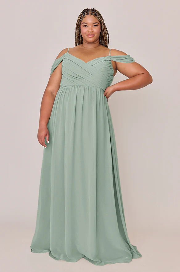 Lily Chiffon Dress | Made To Order - Image 152