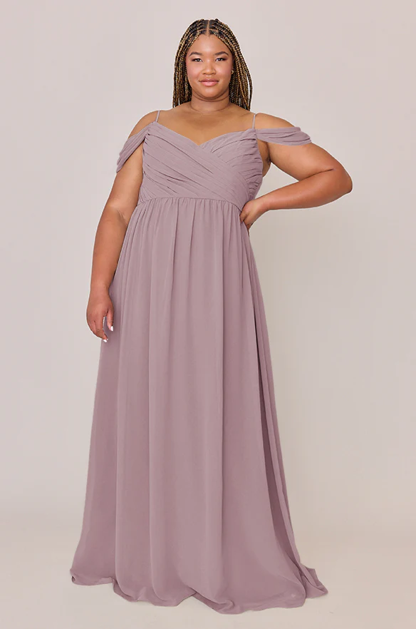 Lily Chiffon Dress | Made To Order - Image 92