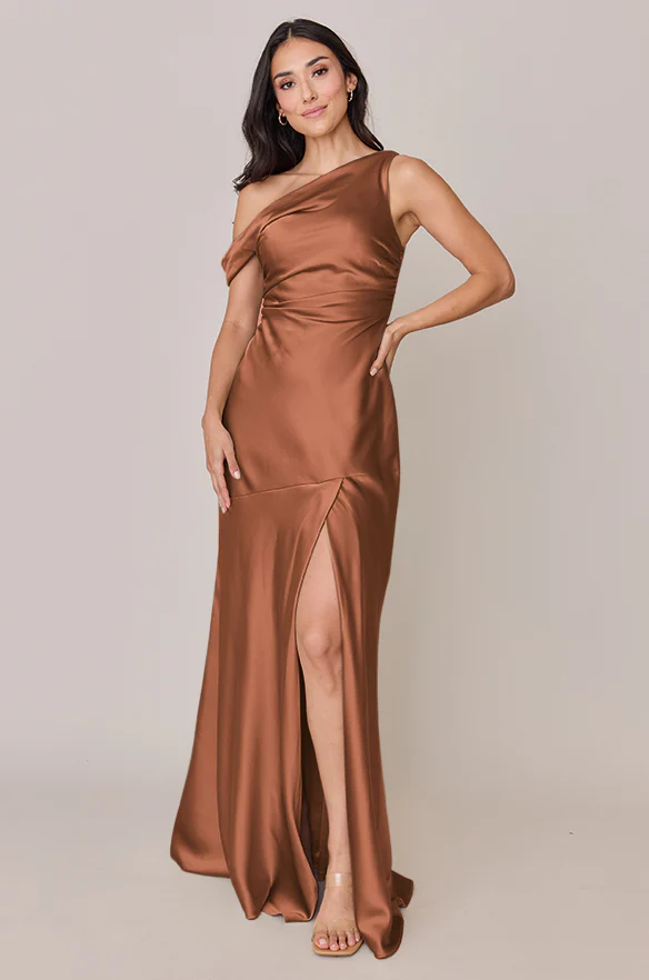 Livvy Satin Dress | Made To Order - Image 25