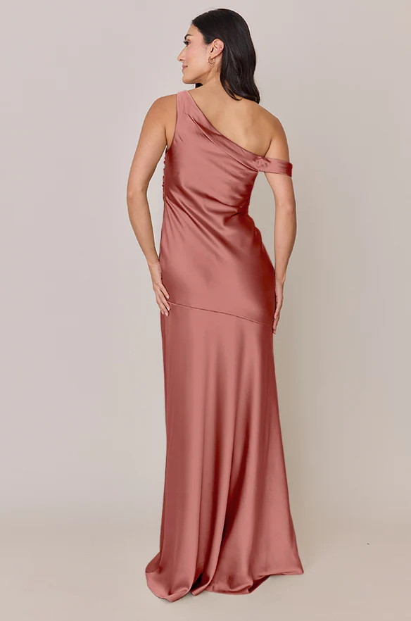 Livvy Satin Dress | Made To Order - Image 30