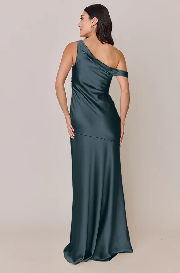 Livvy Satin Dress | Made To Order - Image 38