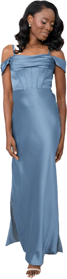 London Convertible Satin Dress | Made To Order - Image 113