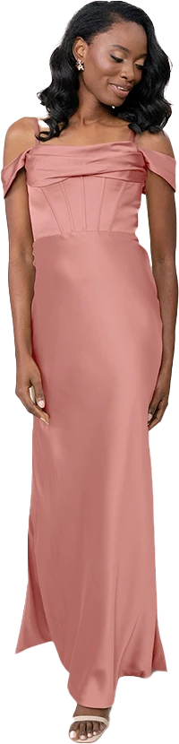 London Convertible Satin Dress | Made To Order - Image 21