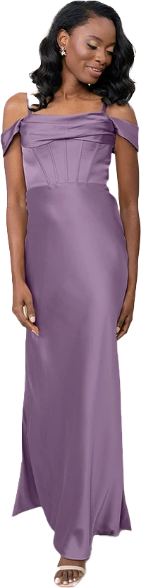 London Convertible Satin Dress | Made To Order - Image 22