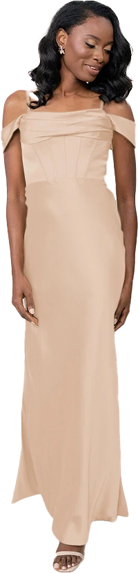 London Convertible Satin Dress | Made To Order - Image 30