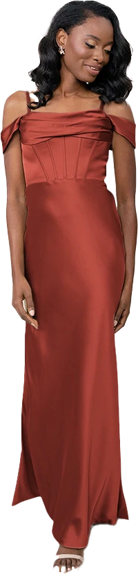 London Convertible Satin Dress | Made To Order - Image 54