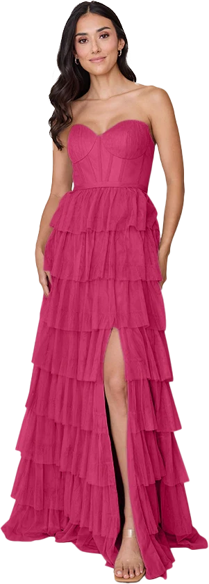 Lucia Tulle Dress | Made To Order - Image 171