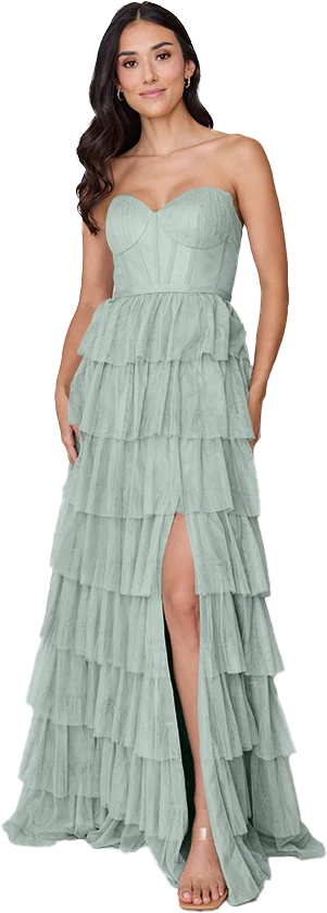 Lucia Tulle Dress | Made To Order - Image 180
