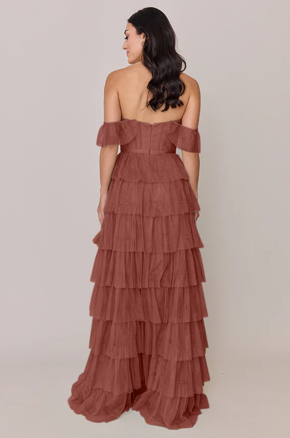 Lucia Tulle Dress | Made To Order - Image 45