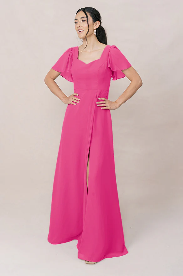 Madeline Convertible Chiffon Dress | Made To Order - Image 157