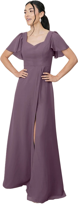 Madeline Convertible Chiffon Dress | Made To Order - Image 174