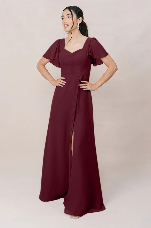 Madeline Convertible Chiffon Dress | Made To Order - Image 38