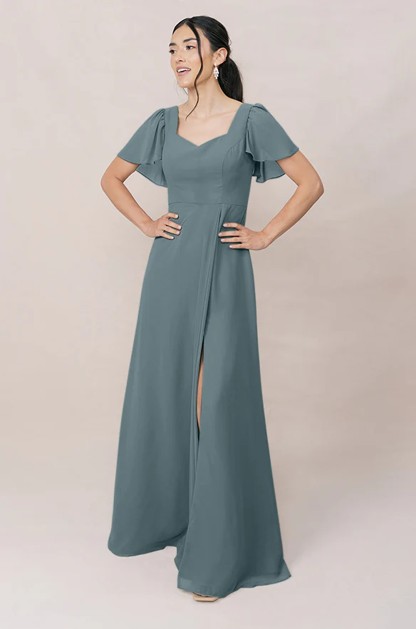 Madeline Convertible Chiffon Dress | Made To Order - Image 68