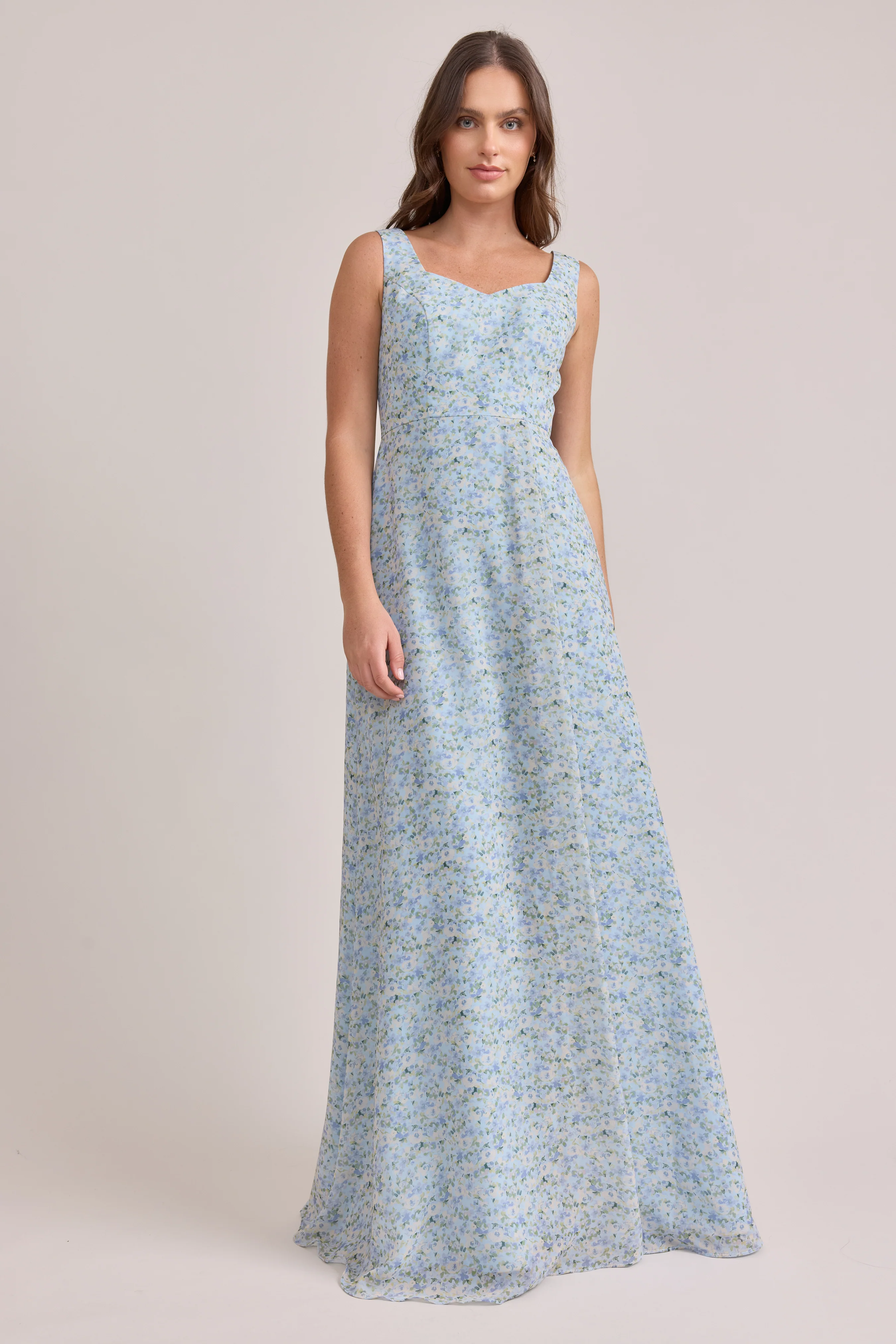 Madeline Convertible Chiffon Floral Print Dress | Made To Order - Image 50