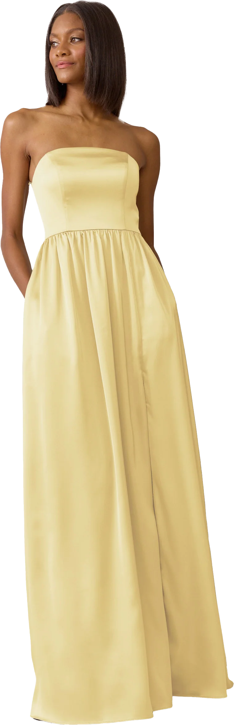 Maren Satin Dress | Made To Order - Image 156