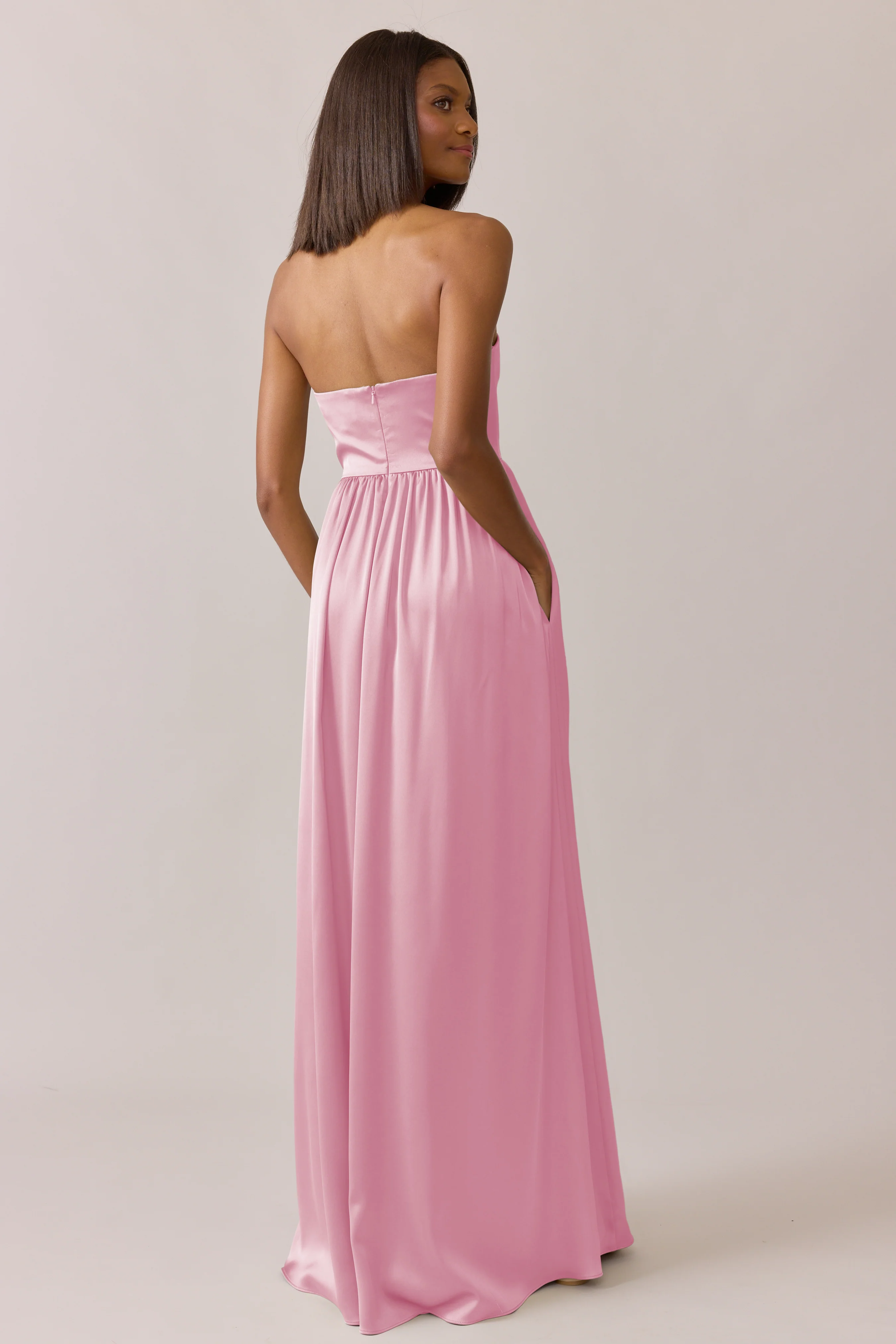 Maren Satin Dress | Made To Order - Image 158