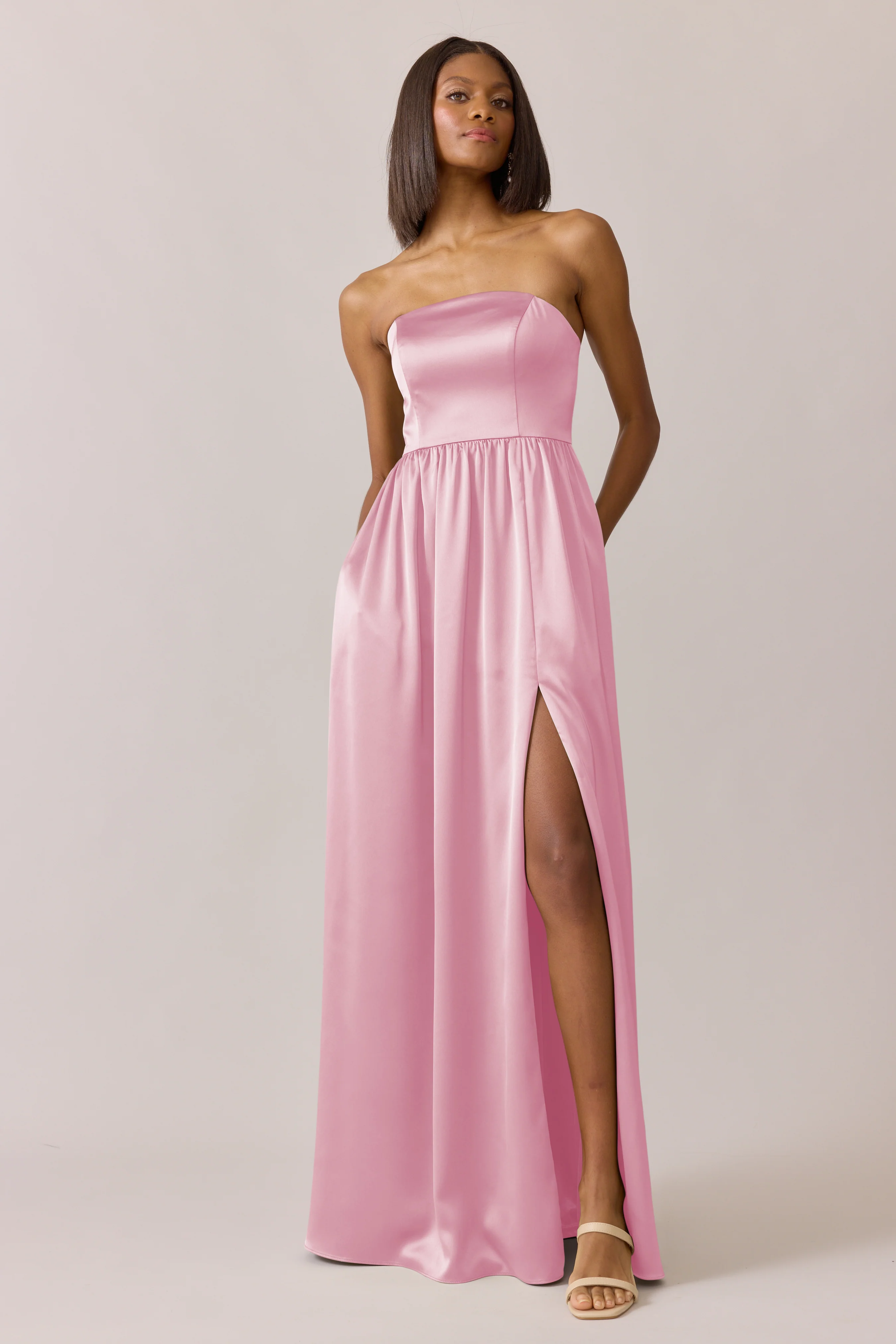 Maren Satin Dress | Made To Order - Image 163