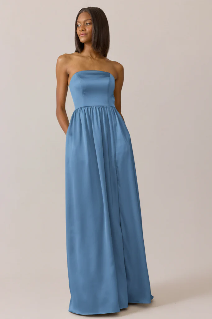 Maren Satin Dress | Made To Order - Image 166