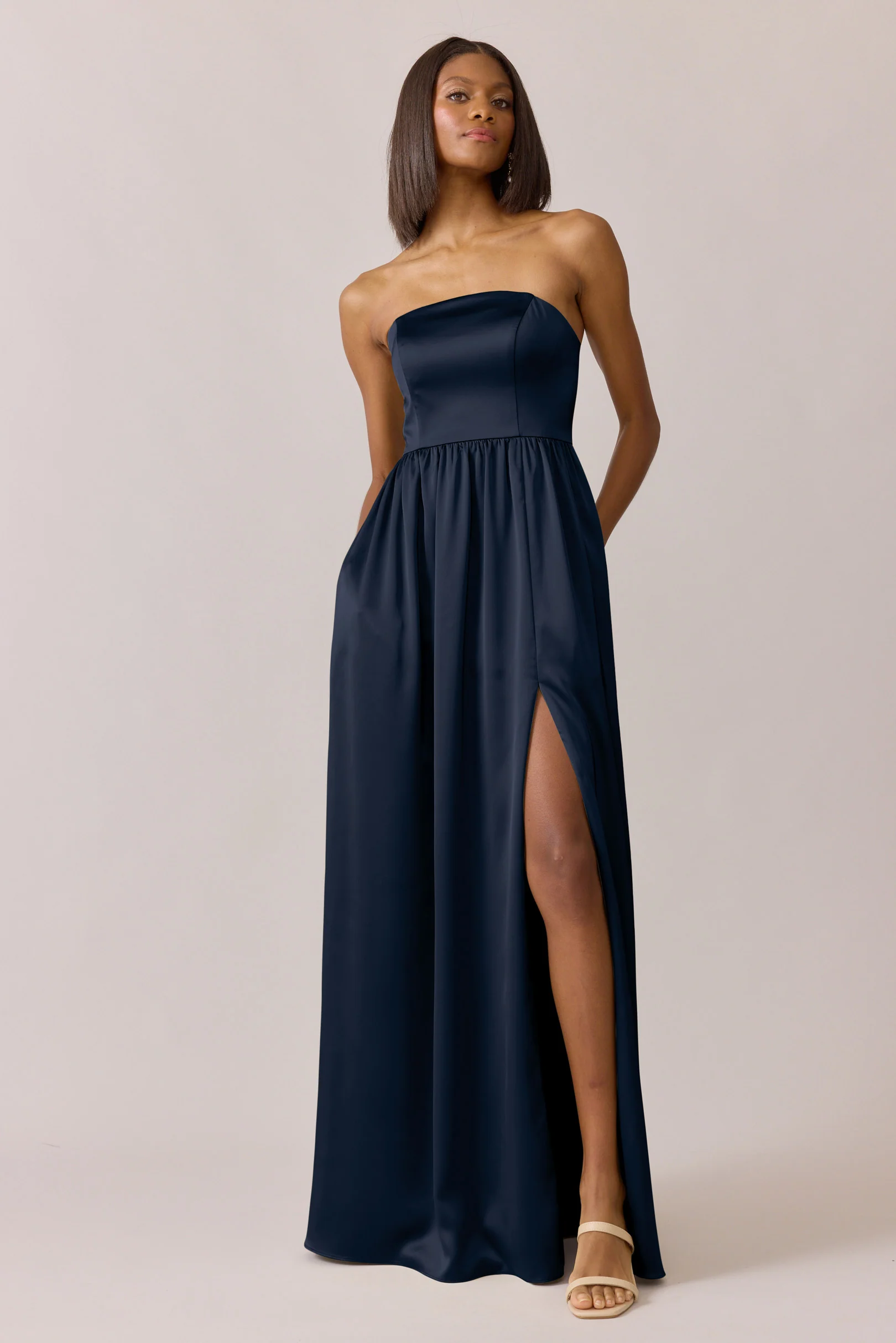 Maren Satin Dress | Made To Order - Image 45