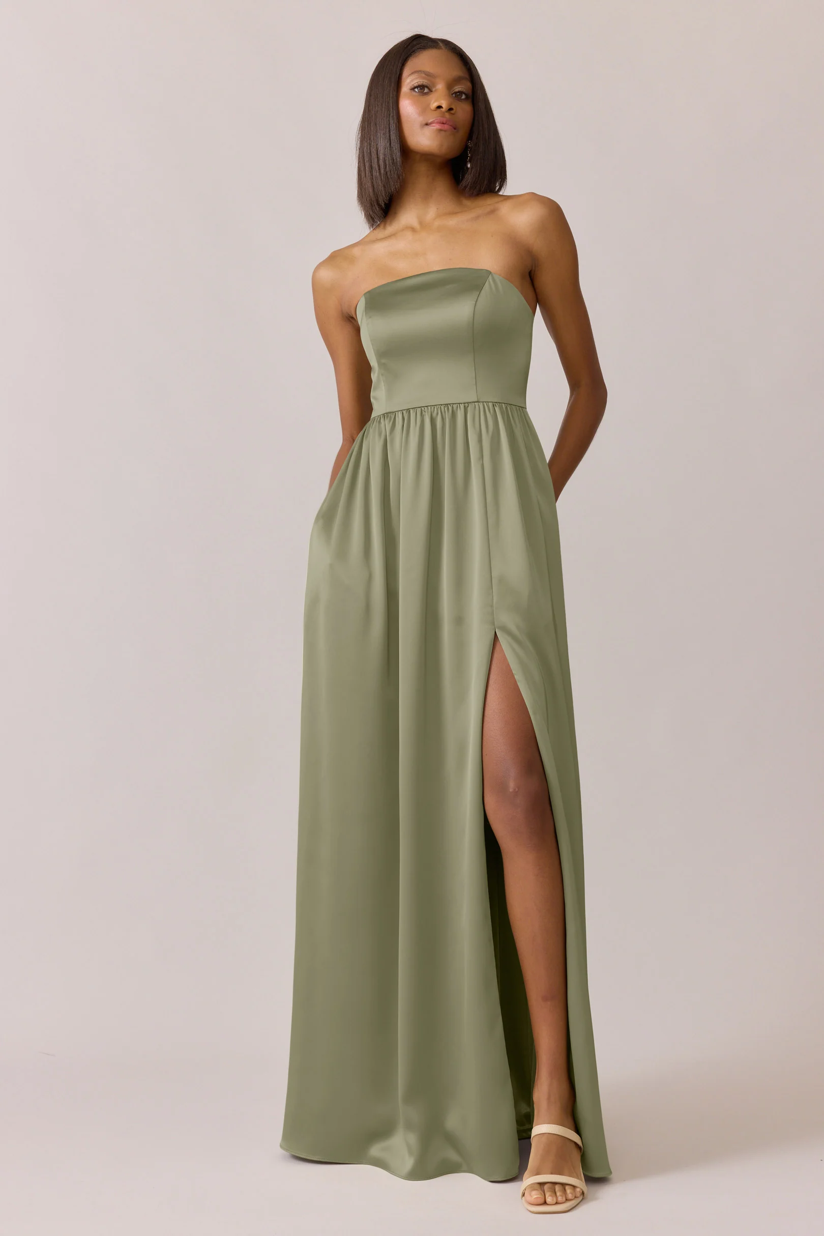 Maren Satin Dress | Made To Order - Image 47