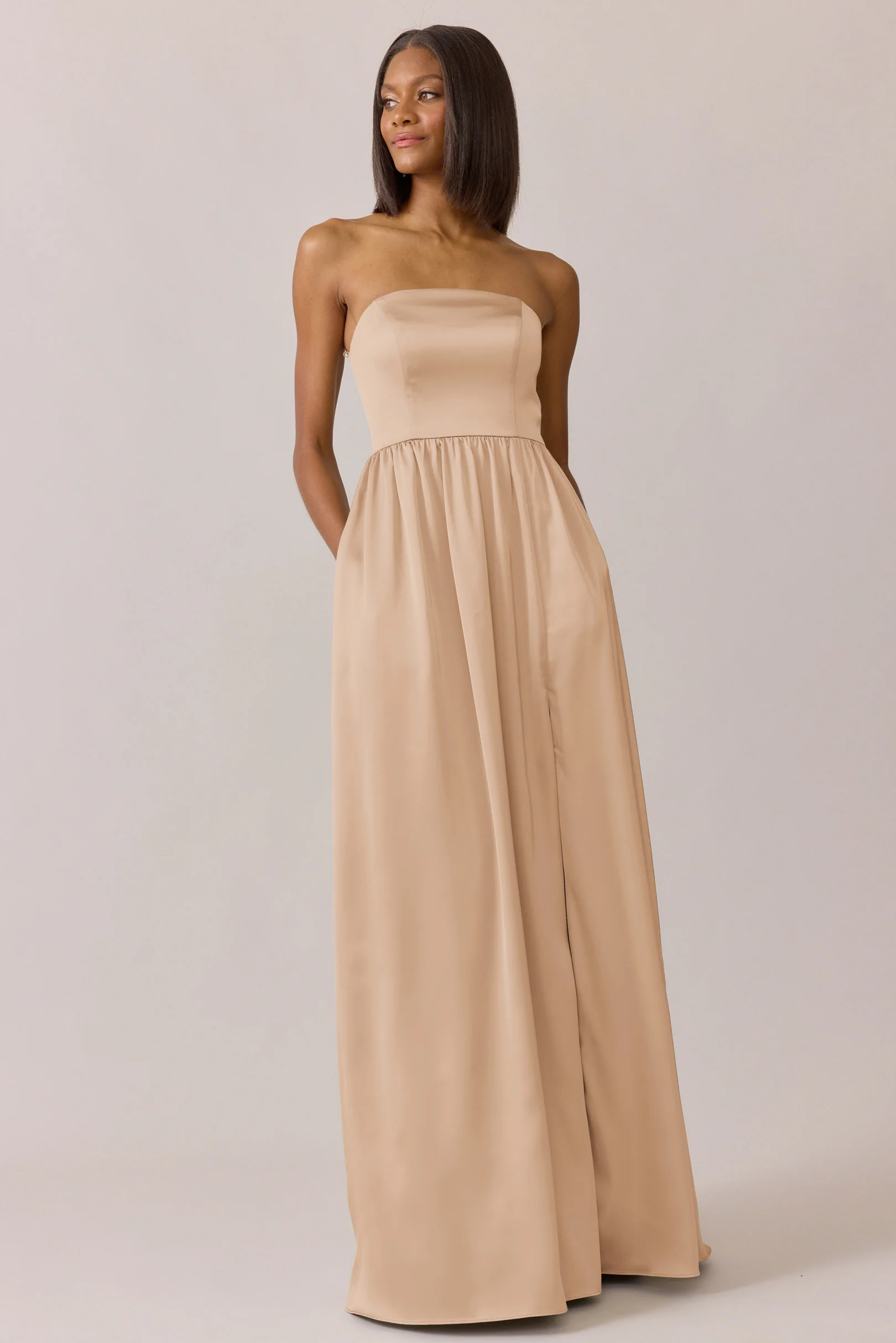 Maren Satin Dress | Made To Order - Image 65
