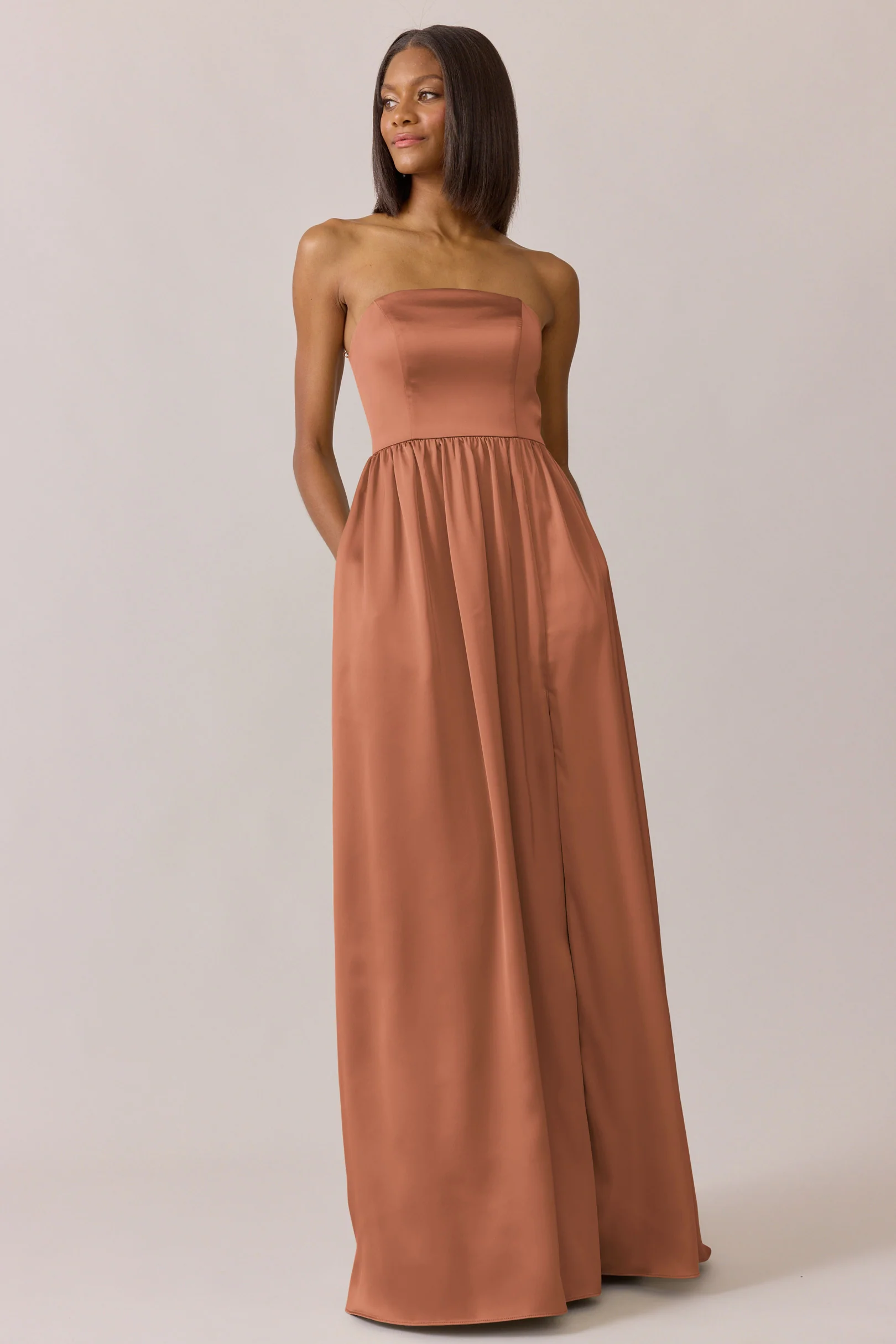 Maren Satin Dress | Made To Order - Image 87