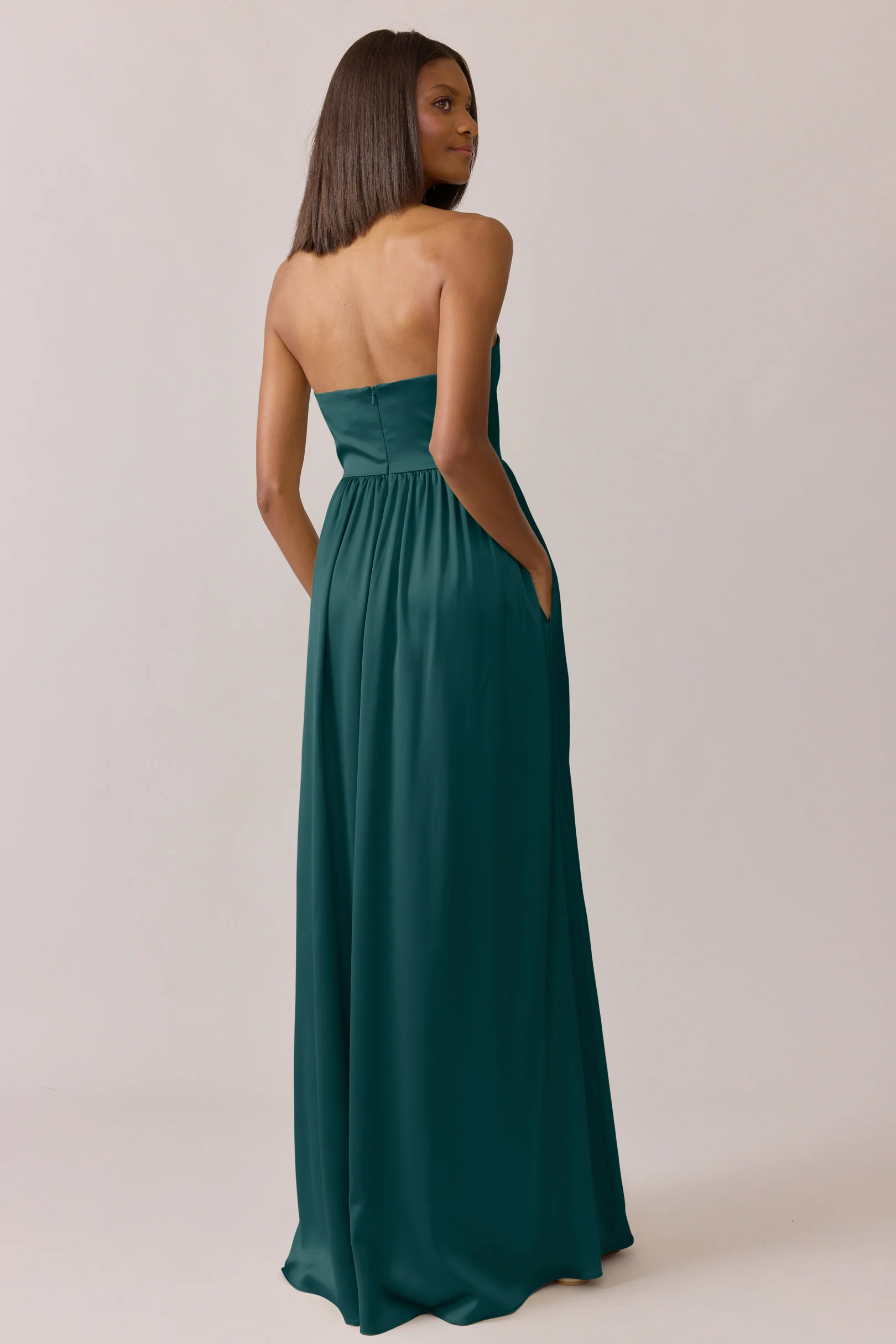 Maren Satin Dress | Made To Order - Image 90