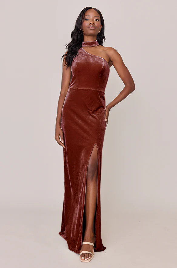 Margot Velvet Dress | Made To Order - Image 46