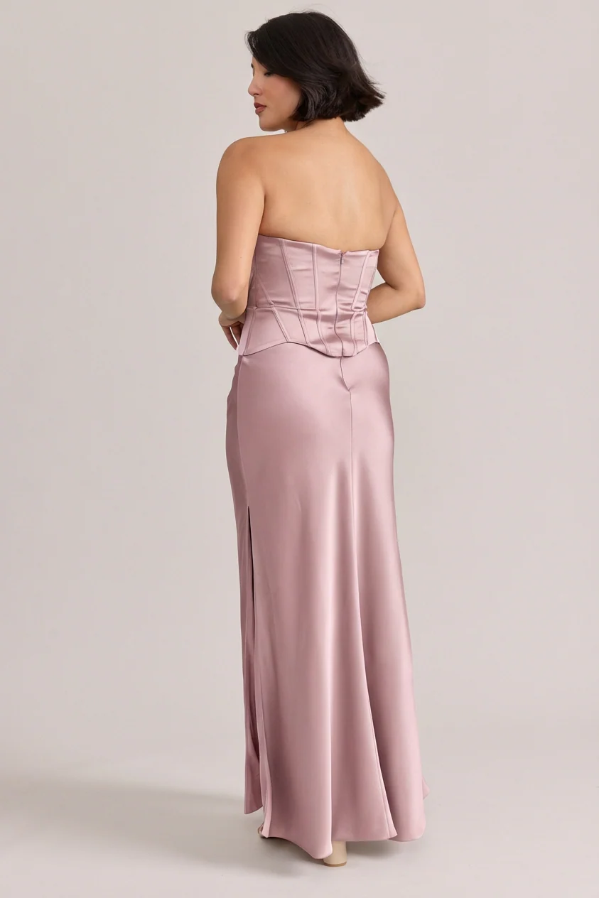 Marina Satin Dress | Made To Order - Image 108