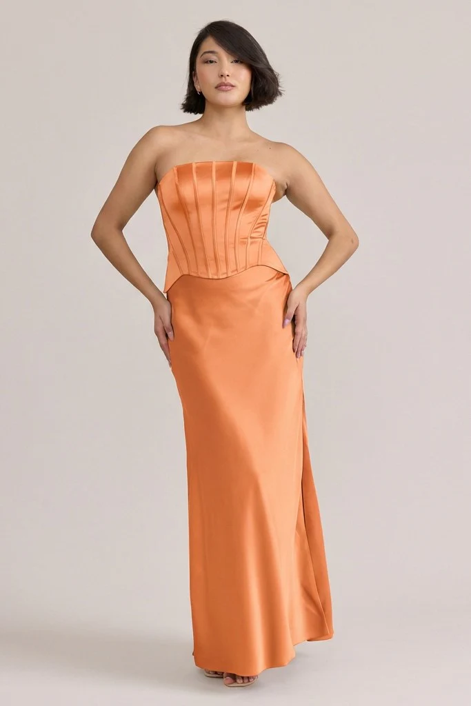 Marina Satin Dress | Made To Order - Image 12