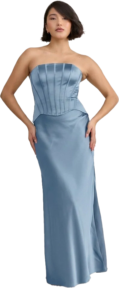 Marina Satin Dress | Made To Order - Image 131