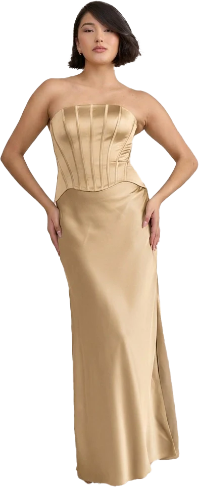 Marina Satin Dress | Made To Order - Image 133