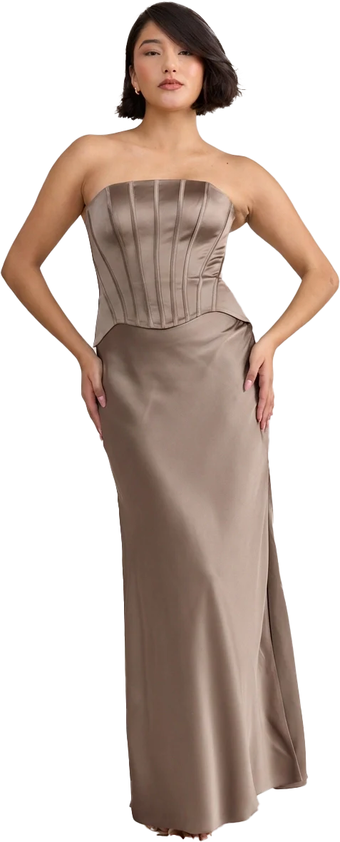 Marina Satin Dress | Made To Order - Image 168