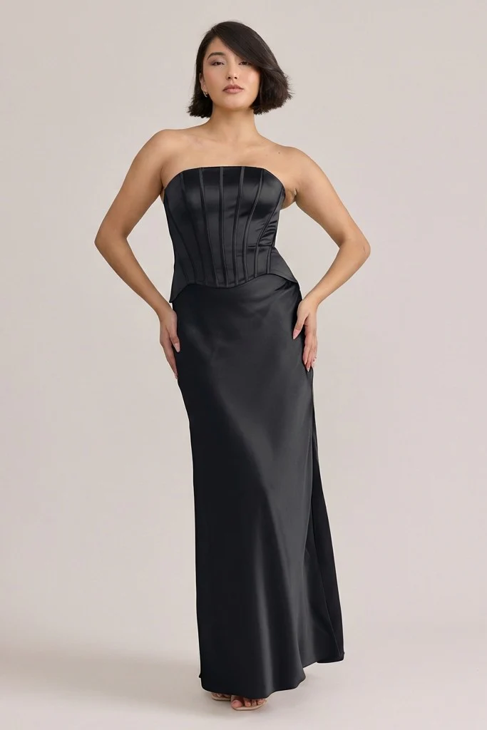 Marina Satin Dress | Made To Order - Image 19