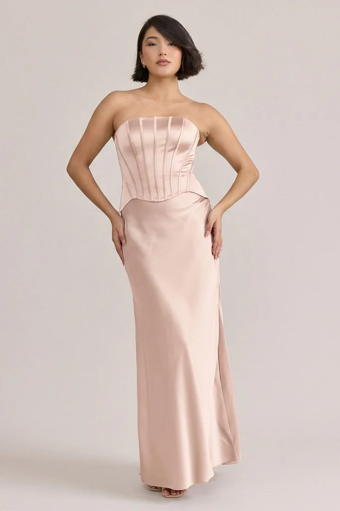 Marina Satin Dress | Made To Order - Image 20