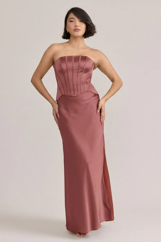 Marina Satin Dress | Made To Order - Image 23